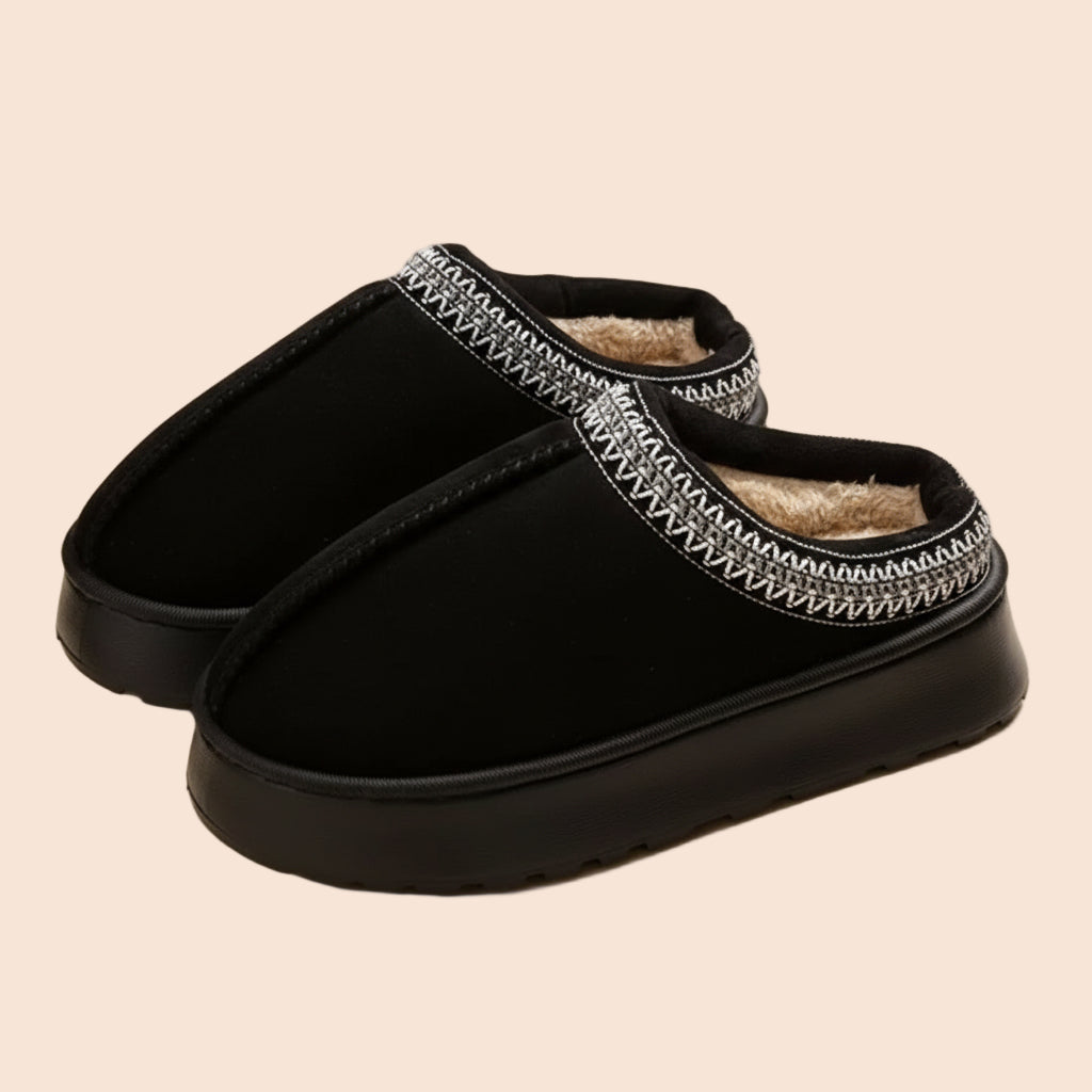 Women’s Winter Slippers – Warm Indoor & Outdoor Anti-Slip House Shoes