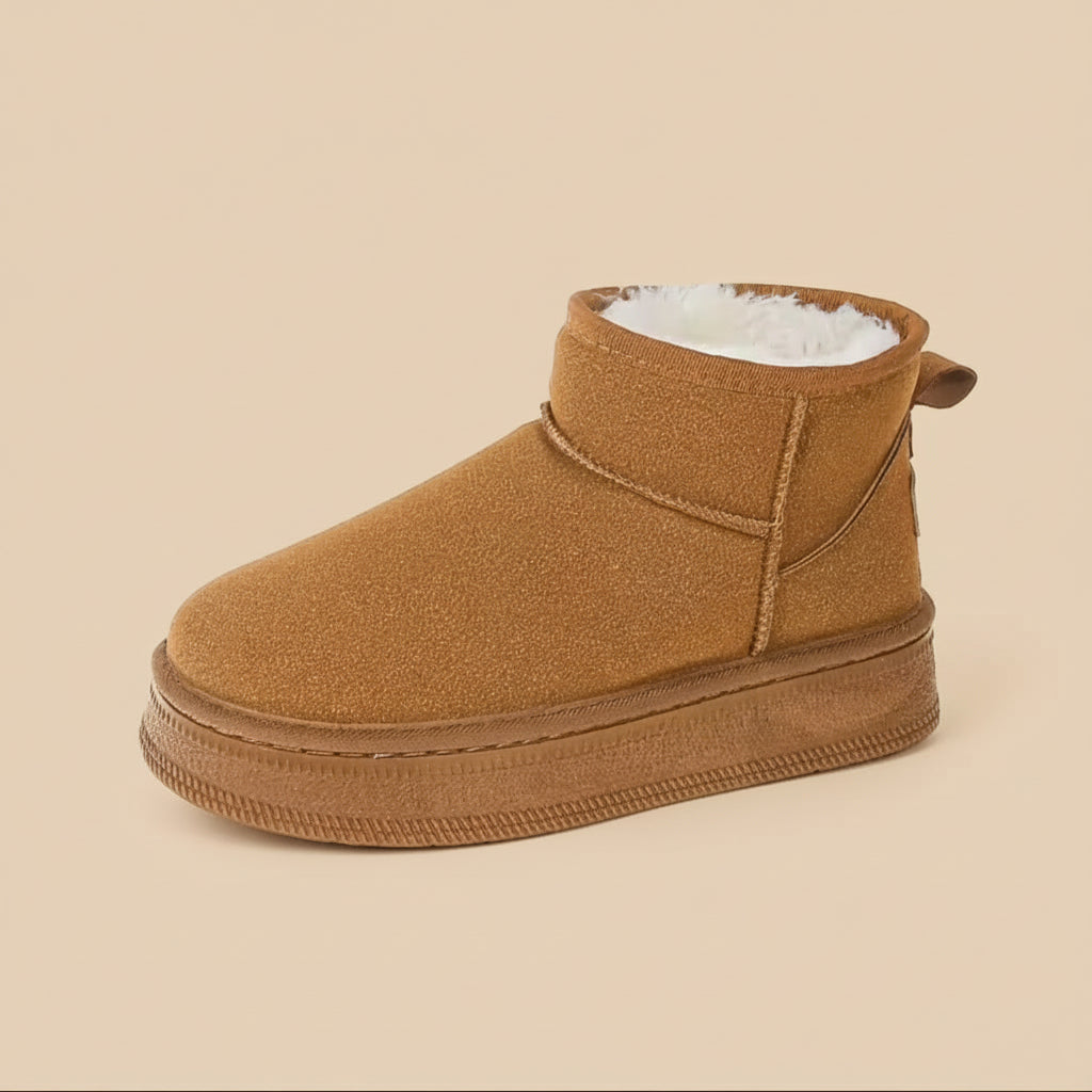 Women’s Winter Mid Boots – Warm Indoor & Outdoor Anti-Slip Boots